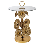 Столик металлический Golden Flower варинант исполнения - 1 | Loft Concept в Тюмени