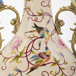 Ваза из фарфора с бронзовыми вставками Eden Garden варинант исполнения - 6 | Loft Concept в Тюмени