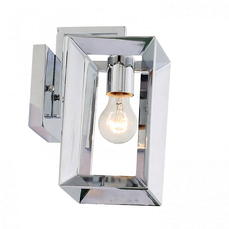Бра Rectangle Chrome Wall Lamp Хром Бра Rectangle Chrome Wall Lamp Хром в Тюмени | Loft Concept