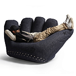 Дизайнерское кресло в форме руки Poltronova Joe Jeans Armchair варинант исполнения - 6 | Loft Concept в Тюмени