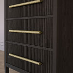 Комод Primo с 3 выдвижными ящиками Темный орех варинант исполнения - 3 | Loft Concept в Тюмени