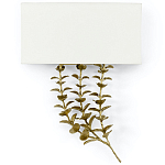 Бра Brass Eucalyptus Branches Lampshade Wall Lamp варинант исполнения - 1 | Loft Concept в Тюмени