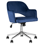 Кресло для компьютерного стола Veloury Blue варинант исполнения - 1 | Loft Concept в Тюмени