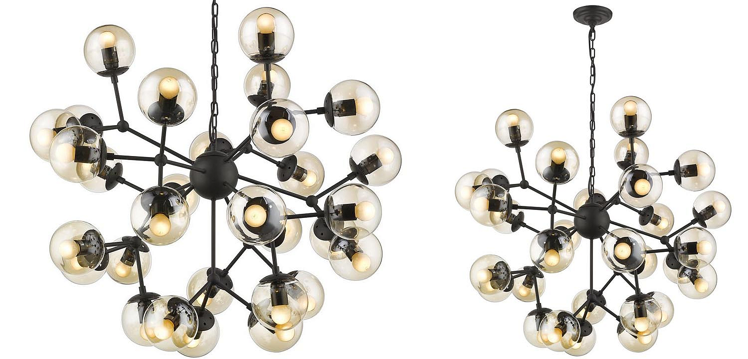 Люстра Modo Chandelier black Люстра Modo Chandelier black - Loft-Concept в Тюмени