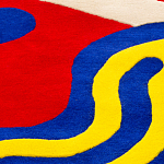 Дизайнерский ковер в виде бабочки Poltronova Tappeto Farfalla Rug варинант исполнения - 9 | Loft Concept в Тюмени