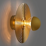 Бра в виде металлического диска Amadis Gold Wall Lamp варинант исполнения - 6 | Loft Concept в Тюмени