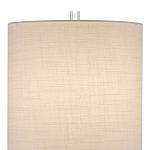 Настольная лампа с высоким тканевым абажуром Cracked Base варинант исполнения - 2 | Loft Concept в Тюмени