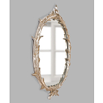 Зеркало овальное с деревянной ветвистой рамой Branched Mirror варинант исполнения - 1 | Loft Concept в Тюмени