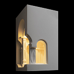 Встраиваемый в стену гипсовый светильник под покраску с арками и рельефными колоннами Antiquity Athena варинант исполнения - 5 | Loft Concept в Тюмени