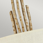 Бра с белым абажуром и элементами в виде натуральных веток Hinkley варинант исполнения - 2 | Loft Concept в Тюмени