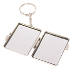 Зеркало брелок складное двухстороннее из натурального камня Малахит Stone Mirrors варинант исполнения - 3 | Loft Concept в Тюмени