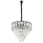 Хрустальная люстра Harmonica Crystal Chrome Chandelier 10 варинант исполнения - 2 | Loft Concept в Тюмени