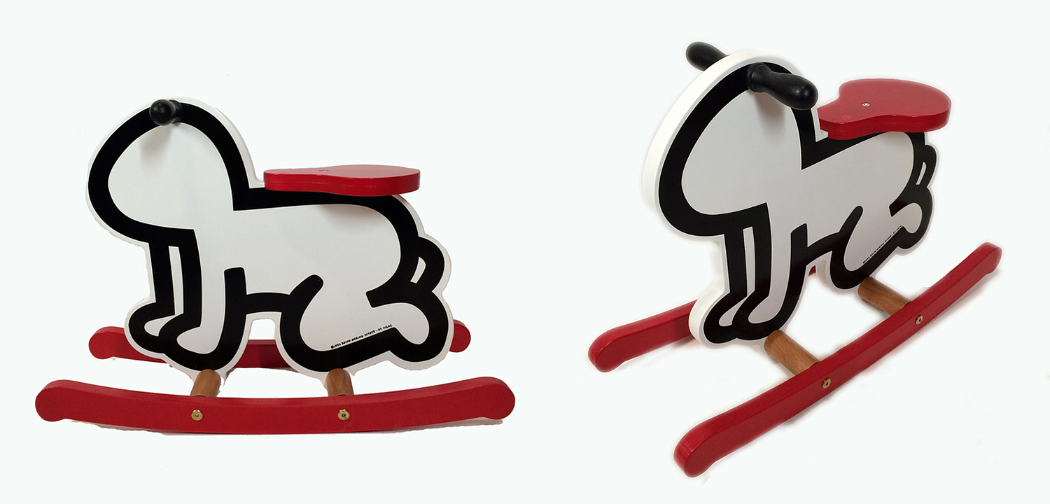 Детская деревянная качалка VILAC KEITH HARING ROCKER BABY TOY-WHITE Детская деревянная качалка VILAC KEITH HARING ROCKER BABY TOY-WHITE - Loft-Concept в Тюмени