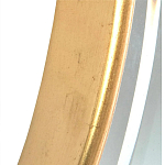 Зеркало в золотой деревянной раме Riviera варинант исполнения - 1 | Loft Concept в Тюмени