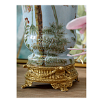 Ваза из фарфора с бронзовыми элементами Tropical Garden варинант исполнения - 5 | Loft Concept в Тюмени