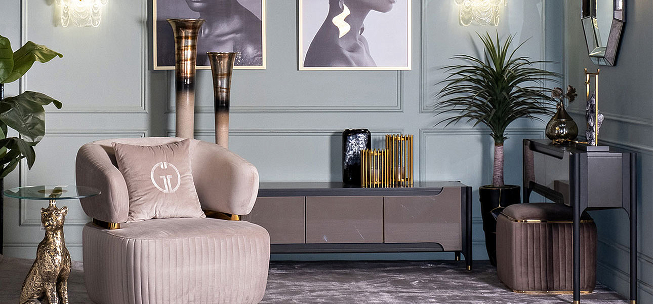 Ваза бежевый конус Sophia 100 Ваза бежевый конус Sophia 100 - Loft-Concept в Тюмени