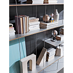 Модульный навесной стеллаж GRADUATE Bookshelves варинант исполнения - 5 | Loft Concept в Тюмени