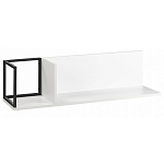 Полка навесная белая открытая Strict Lines  варинант исполнения - 1 | Loft Concept в Тюмени