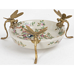 Блюдо фарфоровое Полет стрекоз Jita варинант исполнения - 2 | Loft Concept в Тюмени