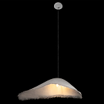 Подвесной светильник с асимметричным волнообразным абажуром и фактурной бахромой по краю Tactile Line варинант исполнения - 5 | Loft Concept в Тюмени