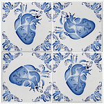 Плитка с узором Мое сердце варинант исполнения - 1 | Loft Concept в Тюмени