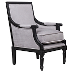 Кресло Harry Armchair black and grey velour варинант исполнения - 1 | Loft Concept в Тюмени