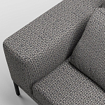 Мебельная ткань Шенилл серый цвет 142 см T4-46 варинант исполнения - 9 | Loft Concept в Тюмени