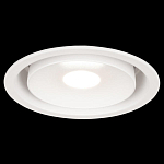 Встраиваемый спот светодиодный белого цвета круглой формы из металла Pure Circle  варинант исполнения - 1 | Loft Concept в Тюмени