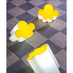 Настольная дизайнерская лампа Poltronova Passiflora Yellow Table Lamp варинант исполнения - 3 | Loft Concept в Тюмени