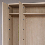 Большой Шкаф Primo Светлый дуб с 3 дверьми и 3 выдвижными ящиками варинант исполнения - 5 | Loft Concept в Тюмени