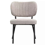 Стул мягкий с серо-бежевой буклированной обивкой Inspiration from Provence варинант исполнения - 1 | Loft Concept в Тюмени