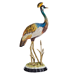 Статуэтка Венценосный журавль  варинант исполнения - 1 | Loft Concept в Тюмени