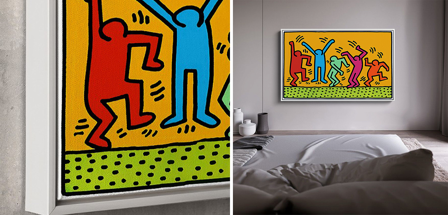 Постер Keith Haring 5 Постер Keith Haring 5 - Loft-Concept в Тюмени