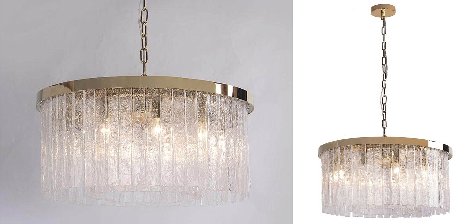 Люстра Crystal Harvey Gold Chandelier 60 Люстра Crystal Harvey Gold Chandelier 60 - Loft-Concept в Тюмени