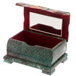 Шкатулка с мозаикой из натуральных камней Stone Casket варинант исполнения - 2 | Loft Concept в Тюмени