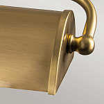 Светильник для картин цвета состаренная латунь с широким плафоном на прямоугольном основании Elstead Lighting варинант исполнения - 11 | Loft Concept в Тюмени