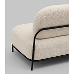 Диван Стоун ткань букле молочный варинант исполнения - 4 | Loft Concept в Тюмени