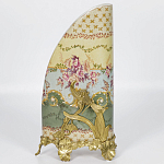 Фарфоровая ваза с бронзовыми элементами Eden Garden варинант исполнения - 5 | Loft Concept в Тюмени