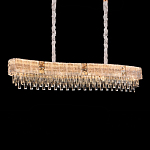 Люстра волнистой формы с каскадом из прозрачного хрусталя Constant Sparks варинант исполнения - 4 | Loft Concept в Тюмени