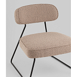 Кресло лаунж Kate букле капучино варинант исполнения - 2 | Loft Concept в Тюмени