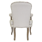 Кресло с изображением сакуры Aubrey Classical Armchair beige flax варинант исполнения - 2 | Loft Concept в Тюмени