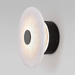 Бра светодиодный с мраморным рассеивателем черный  варинант исполнения - 2 | Loft Concept в Тюмени