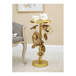 Столик приставной из металла с основанием в виде цветочной композиции Flower Arrangement Table варинант исполнения - 5 | Loft Concept в Тюмени