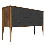 Консоль 6 ящиков из массива бука Tasteful Furniture варинант исполнения - 2 | Loft Concept в Тюмени