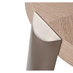 Столик журнальный круглый со светлым шпоном Light Veneer Table варинант исполнения - 3 | Loft Concept в Тюмени