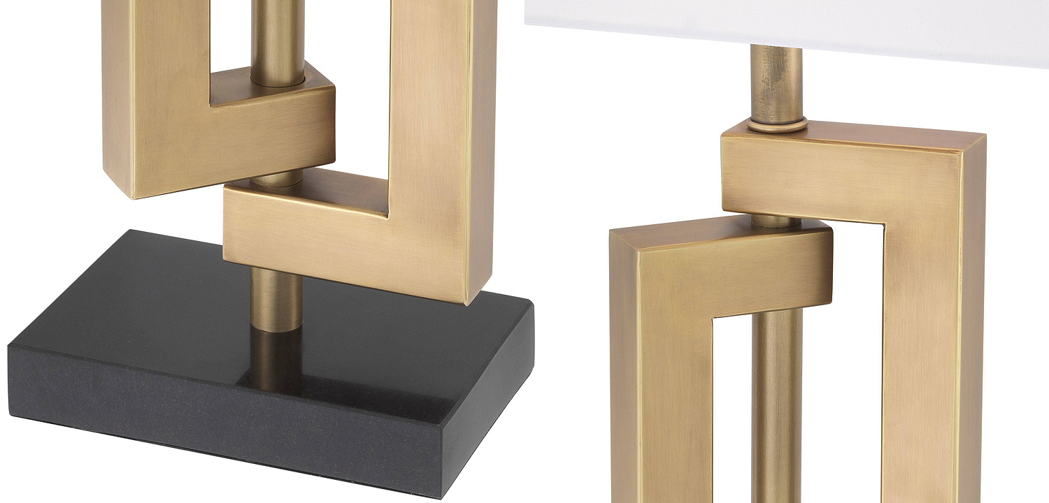 Настольная лампа Eichholtz Table Lamp Leroux brass Настольная лампа Eichholtz Table Lamp Leroux brass - Loft-Concept в Тюмени