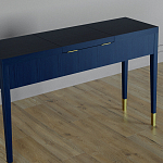 Туалетный стол - Трельяж Elsa Dreams Blue 120 см варинант исполнения - 4 | Loft Concept в Тюмени