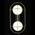 Бра настенное с 2 белыми плафонами Karina варинант исполнения - 1 | Loft Concept в Тюмени