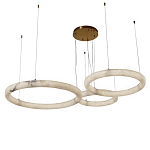 Люстра с 3-мя кольцами из натурального камня Minerals of Light варинант исполнения - 1 | Loft Concept в Тюмени