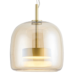 Подвесной светильник Blanton Amber Glass Hanging Lamp 26 варинант исполнения - 1 | Loft Concept в Тюмени
